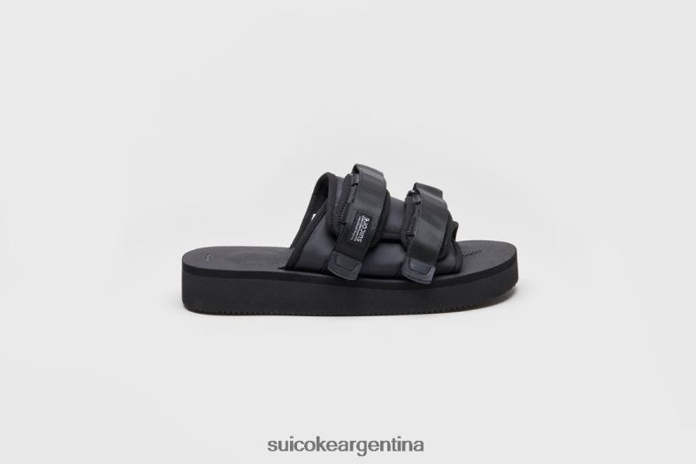 diapositivas negro VNTLNP42 unisexo SUICOKE moto-po