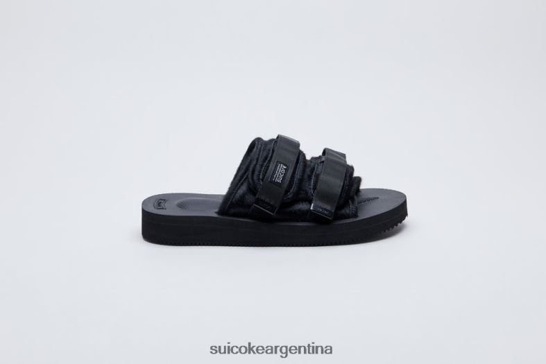 diapositivas negro VNTLNP46 unisexo SUICOKE moto-vhl