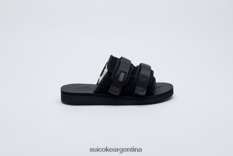 diapositivas negro VNTLNP50 unisexo SUICOKE moto-mab