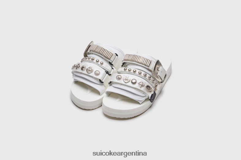 sandalias blanco VNTLNP28 unisexo SUICOKE toga x moto-taxi