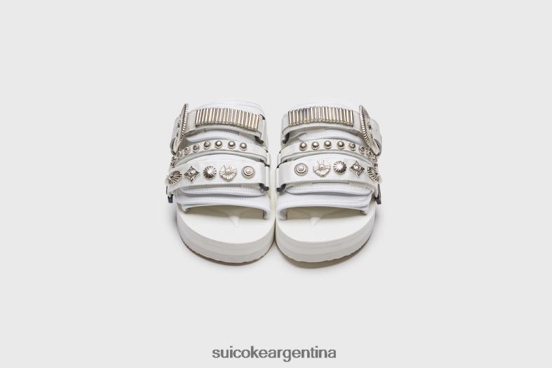 sandalias blanco VNTLNP28 unisexo SUICOKE toga x moto-taxi