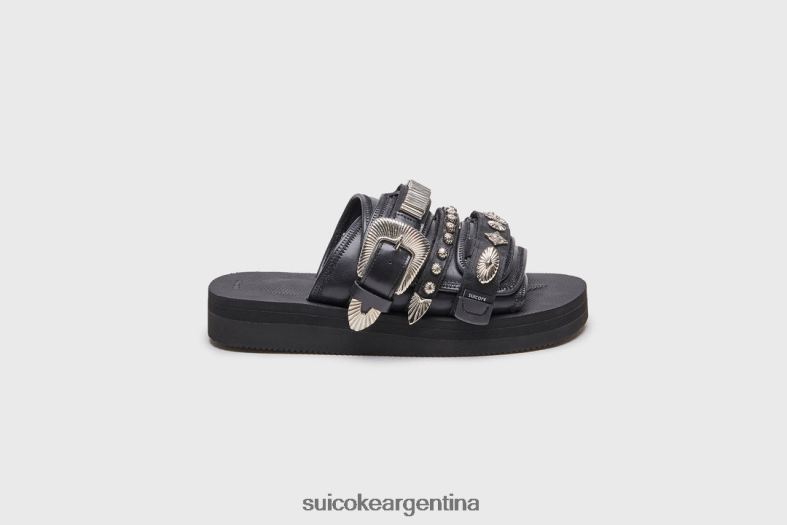 sandalias negro VNTLNP27 unisexo SUICOKE toga x moto-taxi