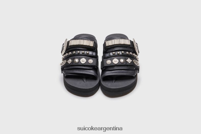 sandalias negro VNTLNP27 unisexo SUICOKE toga x moto-taxi