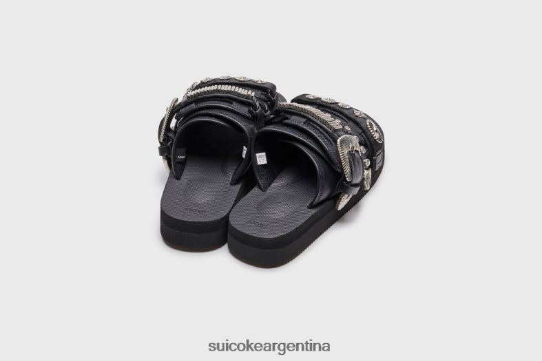 sandalias negro VNTLNP27 unisexo SUICOKE toga x moto-taxi