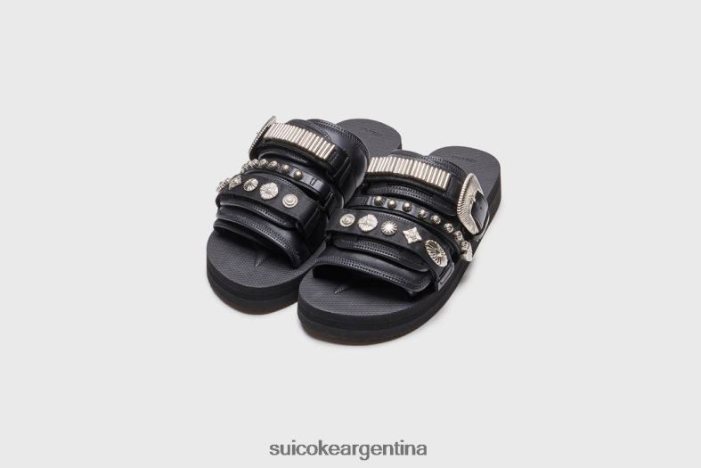 sandalias negro VNTLNP27 unisexo SUICOKE toga x moto-taxi