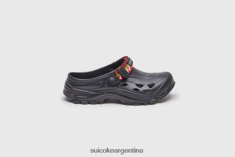 sandalias negro VNTLNP34 unisexo LANVIN x SUICOKE bordillo mok