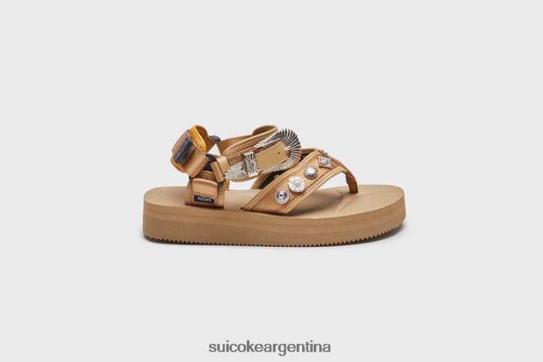 sandalias beige VNTLNP30 unisexo SUICOKE toga x tono-abtog