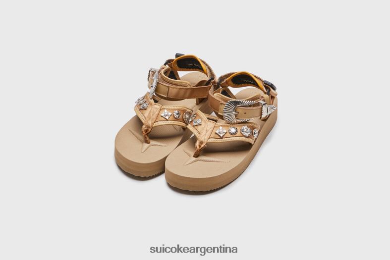 sandalias beige VNTLNP30 unisexo SUICOKE toga x tono-abtog