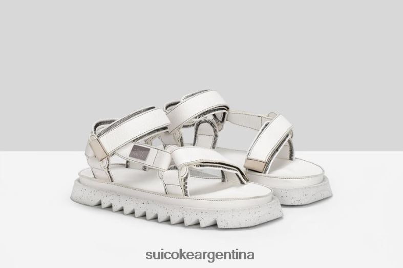 sandalias blanco óptico VNTLNP7 unisexo SUICOKE marsell x depa 01
