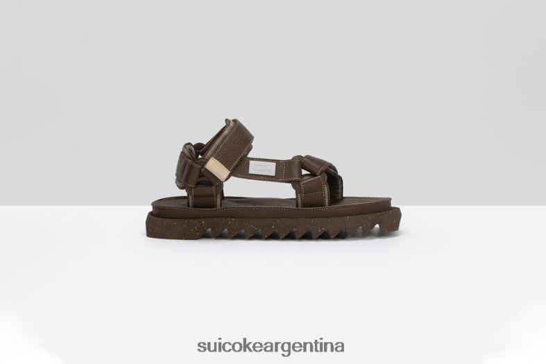 sandalias cioccolato VNTLNP8 unisexo SUICOKE marsell x depa 01