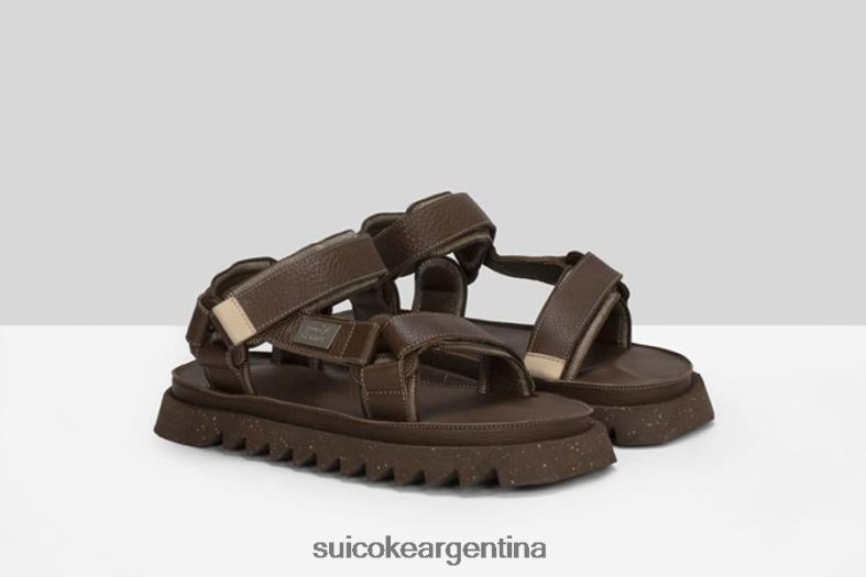 sandalias cioccolato VNTLNP8 unisexo SUICOKE marsell x depa 01
