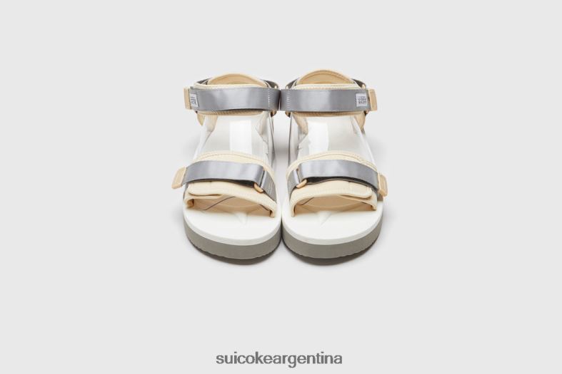 sandalias gris blanco VNTLNP21 unisexo SUICOKE cel-po