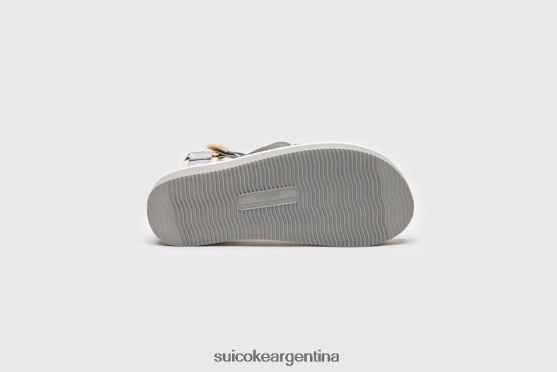 sandalias gris blanco VNTLNP21 unisexo SUICOKE cel-po