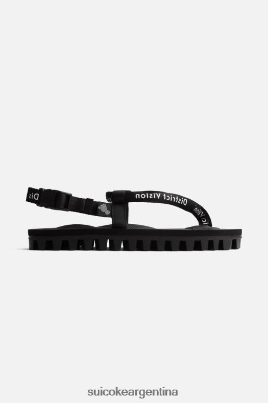 sandalias negro VNTLNP16 unisexo SUICOKE distrito vision x gut-dvn