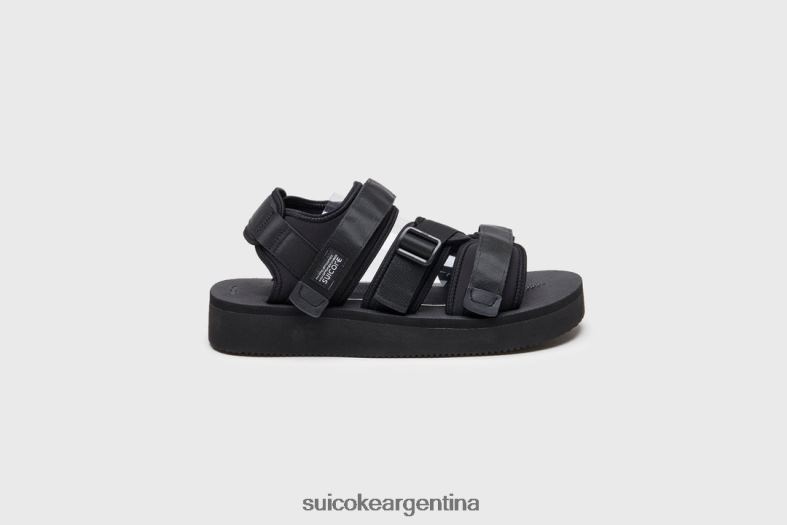 sandalias negro VNTLNP17 unisexo SUICOKE kisee-po