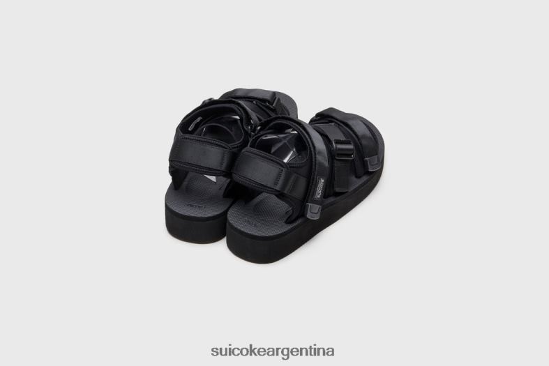 sandalias negro VNTLNP17 unisexo SUICOKE kisee-po