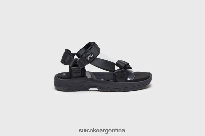 sandalias negro VNTLNP18 unisexo SUICOKE depa-correr