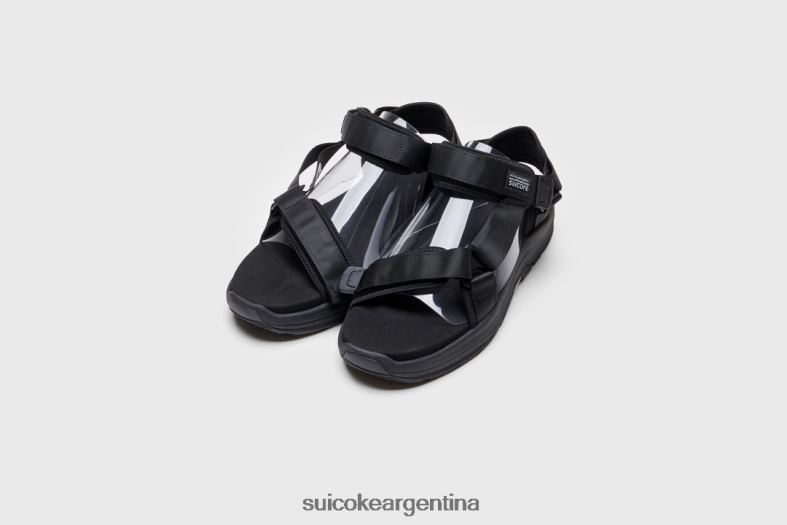 sandalias negro VNTLNP18 unisexo SUICOKE depa-correr