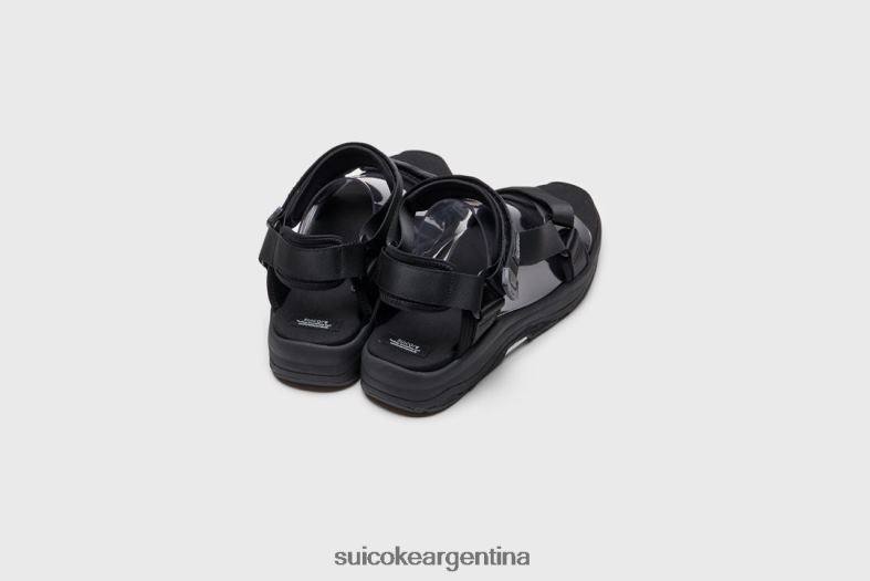 sandalias negro VNTLNP18 unisexo SUICOKE depa-correr