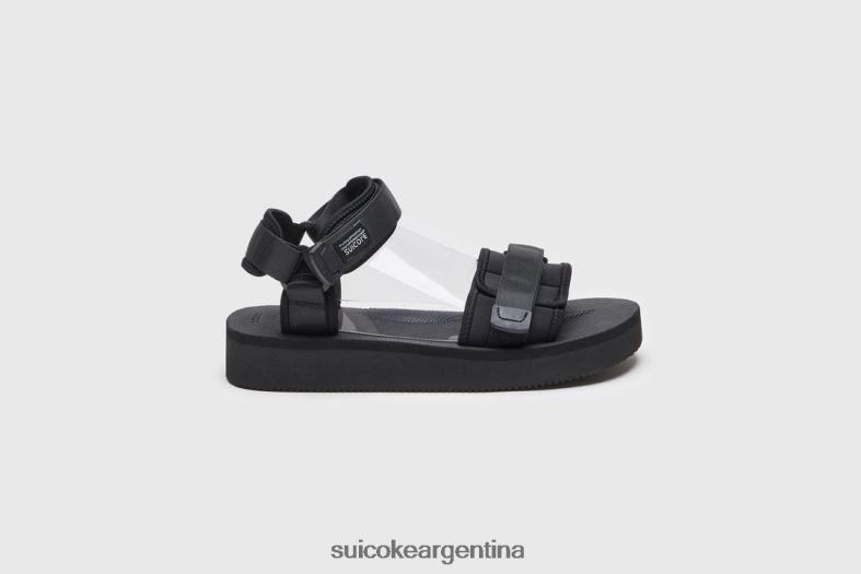 sandalias negro VNTLNP20 unisexo SUICOKE cel-po