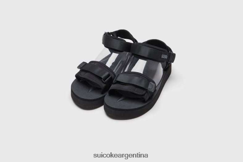 sandalias negro VNTLNP20 unisexo SUICOKE cel-po