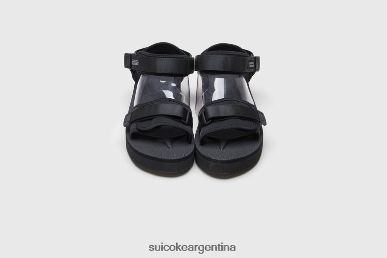 sandalias negro VNTLNP20 unisexo SUICOKE cel-po