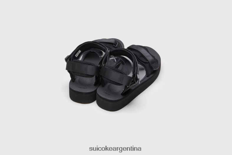 sandalias negro VNTLNP20 unisexo SUICOKE cel-po
