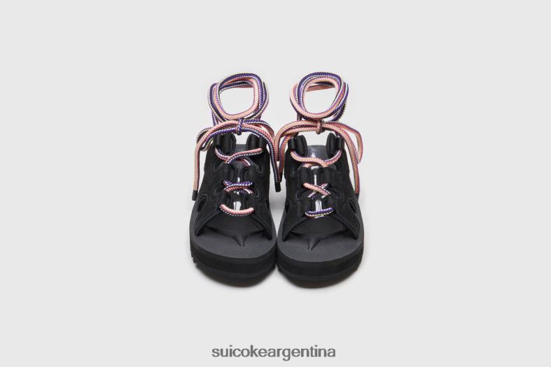 sandalias negro VNTLNP22 unisexo SUICOKE ray-ab
