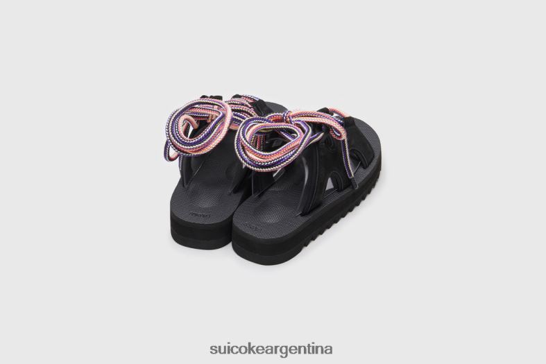 sandalias negro VNTLNP22 unisexo SUICOKE ray-ab