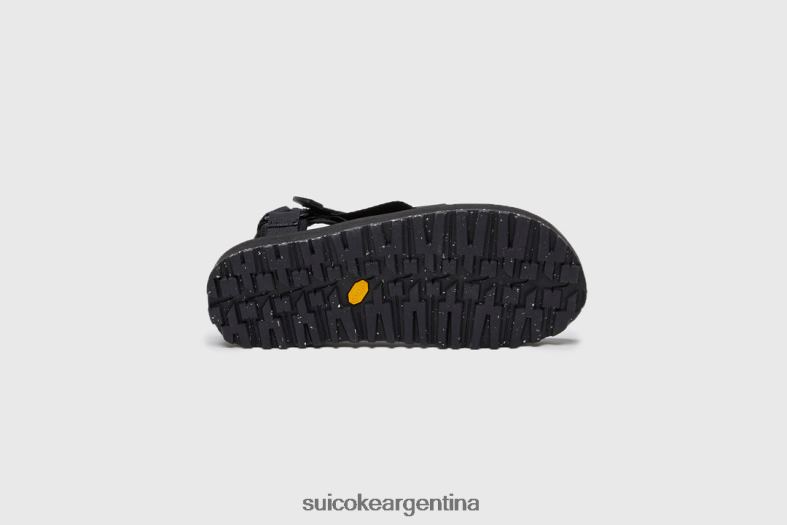 sandalias negro VNTLNP24 unisexo SUICOKE depa-2cab-eco