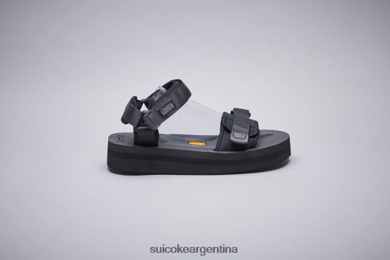 sandalias negro VNTLNP3 unisexo SUICOKE cel-vpo