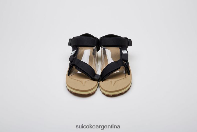 sandalias negro/beige VNTLNP19 unisexo SUICOKE depa-2cab-eco